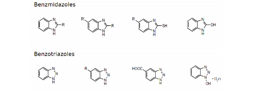 ベンゾイミダゾール、ベンゾトリアゾール類