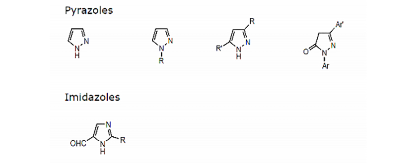 ピラゾール、イミダゾール類